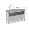 Cotswold Corner TV Unit
